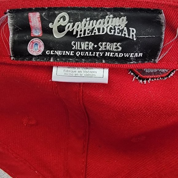 OSU Ohio State Buckeyes Hat Red Gray Baseball Cap NCAA Adjustable Strap OSFA - Picture 6 of 7